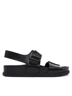 Sandały męskie - Clarks Sandały Torford Strap 26180896 Czarny - miniaturka - grafika 1