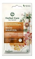 Maski do włosów - Farmona HERBAL CARE Rozświetlająca maseczka z miodem manuka 2 x 5 ml - miniaturka - grafika 1