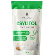 Cukier i słodziki - Ksylitol Zamiennik cukru Zdrowy Naturalny Ciasta Koktajle 250g / Naturo - miniaturka - grafika 1