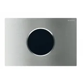 Przyciski spłukujące - GEBERIT 115.906.SN.6 Elektroniczny zestaw uruchamiający WC Geberit, IR, Sigma10, 12cm, stal nierdz. - miniaturka - grafika 1