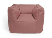 Fotele i pufy dla dzieci - Jollein Kids Beanbag, Soft Pink - miniaturka - grafika 1