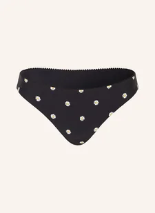 Seafolly Dół Od Bikini Basic Daisychain schwarz - Stroje kąpielowe - miniaturka - grafika 1