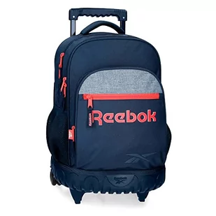 Reebok Lucia Bagaż, Torba kurierska Unisex Dzieci, niebieski, Mochila Compact 2 Ruedas, Kompaktowy plecak 2 koła - Torebki damskie - miniaturka - grafika 1