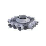 Rekuperatory i centrale - Skrzynka rozdzielcza do rekuperacji 12x75/160mm FlexiVent VENTS 5907660877957 - miniaturka - grafika 1