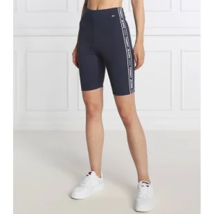 Tommy Jeans Spodenki kolarzówki | Slim Fit - Spodenki damskie - miniaturka - grafika 1