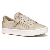 Buty dla dziewczynek - Geox J Kilwi Girl A Sneakersy dziewczęce, beżowym;, 25 EU - miniaturka - grafika 1