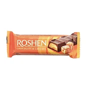 Przekąski dla dzieci - Batonik czekoladowy karmelowy "Roshen" 30g - miniaturka - grafika 1