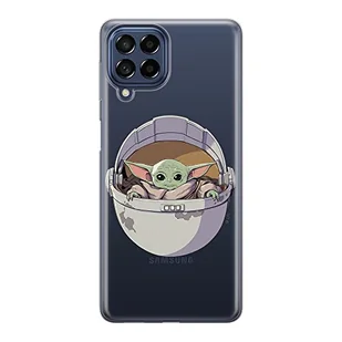 ERT GROUP etui na telefon Samsung M33 5G, case oryginalny i oficjalnie licencjonowany przez Star Wars, wzór Baby Yoda 026, optymalnie dopasowane, plecki z TPU częściowo przeźroczyste - Etui i futerały do telefonów - miniaturka - grafika 1