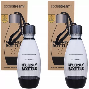 2X Butelka Sodastream Saturator Soda Slim 0,5L - Akcesoria i części AGD - miniaturka - grafika 1