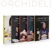 Ciasta, desery, wypieki - PAKIET: 5 książek Orchideli – Crème de la crème 1, 2, 3, 4 + Na słodko! - miniaturka - grafika 1