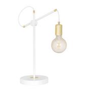 Lampy stojące - Emibig Artemis lampka stołowa 1-punktowa biała 481/LN1 481/LN1 - miniaturka - grafika 1