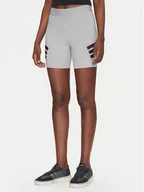 Spodenki damskie - adidas Kolarki Future Icons 3-Stripes JE0165 Szary Slim Fit - miniaturka - grafika 1