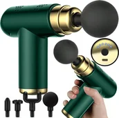 Masażery - Verk Mini pistolet do masażu ciała mocny masażer massage gun przenośny Mini pistolet do masa?u cia?a mi??ni mocny masa?er massage gun przeno?ny - miniaturka - grafika 1