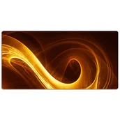 Podkładki na biurko - Ochronna mata na biurko Falisty płomień 120x60 cm, Dywanomat - miniaturka - grafika 1