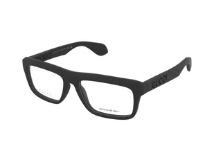 Dioptrie szkieł Gucci GG1572O 001 - Okulary korekcyjne, oprawki, szkła - miniaturka - grafika 1