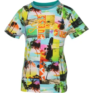 Guess T-shirt Regular Fit - Koszulki dla chłopców - miniaturka - grafika 1