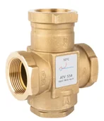 Akcesoria grzewcze - AFRISO ATV 555 TEMPERATUROWY ZAWÓR ZABEZPIECZAJĄCY POWRÓT KOTŁA 16 554 10 (DN32, Rp1 1/4", kvs 9, 60°C) - miniaturka - grafika 1