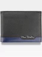 Portfele - Pierre Cardin, Portfel skórzany męski, Tilak37 8805, czarny, ochrona RFID - miniaturka - grafika 1