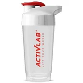Shakery i bidony sportowe - Shaker ACTIVLAB Pro Biały (700 ml) - miniaturka - grafika 1