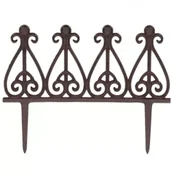 Pozostałe ozdoby ogrodowe - Esschert Design Płotek ogrodowy żeliwny w stylu wiktoriańskim 29 cm - miniaturka - grafika 1