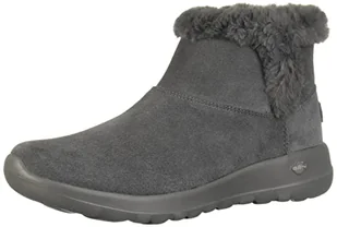 Skechers On-the-go Joy - Bundle Up klasyczne botki, Charcoal Suede, 36 EU - Botki damskie - miniaturka - grafika 1