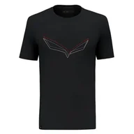 Koszulki męskie - Salewa Męski T-Shirt Pure Eagle Frame Dry (1 opakowanie) - miniaturka - grafika 1