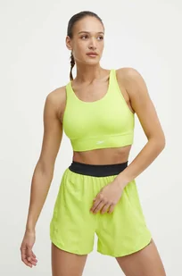 Reebok biustonosz sportowy Identity Training kolor zielony gładki 100076272 - Bielizna sportowa damska - miniaturka - grafika 1