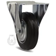 Meble modułowe i akcesoria - 3STGU100 zestaw kołowy stały fi 100 mm - nośność 70 kg/ kolaksiaze - miniaturka - grafika 1