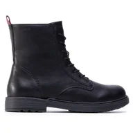 Buty dla dziewczynek - Kozaki Geox J Eclair G. D J049QD 000BC C9999 D Czarny - miniaturka - grafika 1