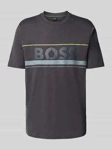 T-shirt o kroju regular fit z czystej bawełny model ‘ICONIC ZONE’ - Koszulki męskie - miniaturka - grafika 1