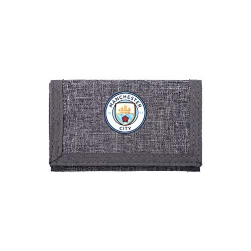 FOCO Manchester City FC Football Club męski portfel szary wrzos