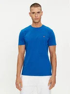 Koszulki męskie - Napapijri T-Shirt Selbas NP0A4GBQ Niebieski Regular Fit - miniaturka - grafika 1