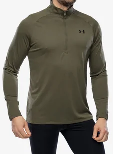 Bluza szybkoschnąca Under Armour Tech 2.0 1/2 Zip Long Sleeve - marine od green/black - Bluzy sportowe męskie - miniaturka - grafika 1