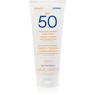 Korres Yoghurt emulsja do ciała i twarzy SPF50 tubka, 200ml - Balsamy i kremy do ciała - miniaturka - grafika 1