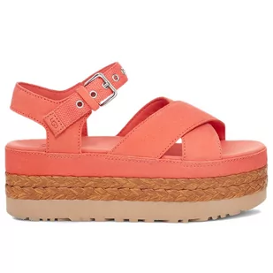 Sandały Ugg Aubrey Platform Sandal 1152711-VCRL - pomarańczowe - UGG - Sandały damskie - miniaturka - grafika 1