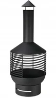 Paleniska ogrodowe - Kominek ogrodowy z paleniskiem, 41 x 41 x 105 cm - miniaturka - grafika 1