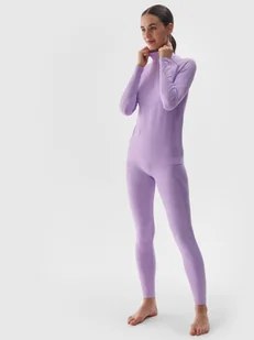 4F Bielizna termoaktywna bezszwowa (dół) damska - fioletowa XS/S - Bielizna sportowa damska 4F Bielizna termoaktywna bezszwowa (dół) damska - fioletowa XS/S - Bielizna sportowa damska - miniaturka - grafika 1