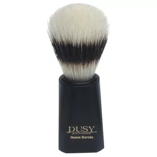 Dusy, pędzel do golenia, imitacja borsuka, czarna rączka, - Akcesoria do golenia męskie - miniaturka - grafika 1