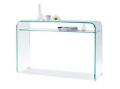 Biurka - Nowoczesna Konsola Do Przedpokoju Cristal Szkło - miniaturka - grafika 1
