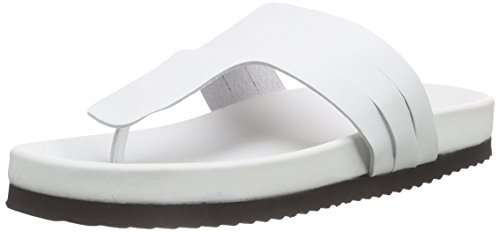 SELECTED FEMME Damskie japonki Sffilipa Slider, biały biały, 40 EU