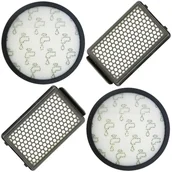 Filtry do odkurzaczy - 4 Filtry do odkurzacza TEFAL ROWENTA COMPACT POWER XXL FILTRY HEPA ZR780000 - Reptila - miniaturka - grafika 1