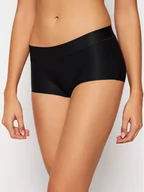 Majtki damskie - Chantelle Bokserki Soft Stretch C10640 Czarny - miniaturka - grafika 1