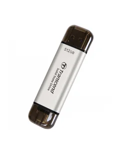 Transcend ESD310 512 GB, External SSD silver TS512GESD310S - Dyski SSD - miniaturka - grafika 1