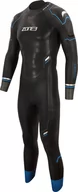 Pianki do pływania - Zone3 Advance Wetsuit Men, black/blue/gun metal M 2021 Pianki do pływania WS21MADV101/M - miniaturka - grafika 1