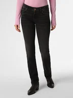 Spodnie damskie - Marc O'Polo - Jeansy damskie, czarny - miniaturka - grafika 1