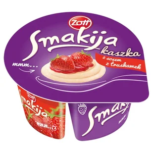 Smakija - Smakija kaszka truskawka - Desery mleczne - miniaturka - grafika 1