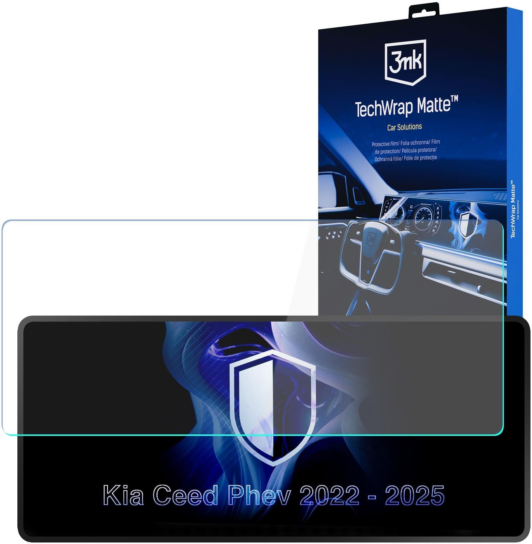 3MK Kia Ceed Phev 2022- - 3mk TechWrap Matte Center Display