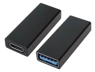 Wtyczki i adaptery - Adapter PremiumCord, sprzęgło, USB-C żeński - USB 3.0 żeński - miniaturka - grafika 1