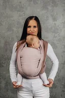 Chusty do noszenia dzieci - Chusta tkana LennyLamb - Mała Jodełka Baby Pink - 6 (4.6 m.) - miniaturka - grafika 1