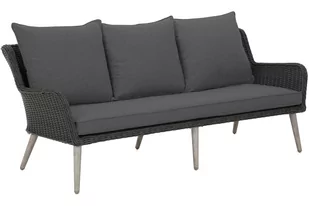 Meble ogrodowe technorattanowe Almeria Grey / Grey Melange - Meble ogrodowe - miniaturka - grafika 4